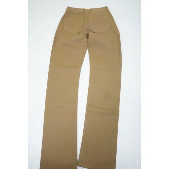 Isaia Sportivo Khaki Brown Twill Cotton Blend Pants Sz 48R BRAND NEW W TAGS